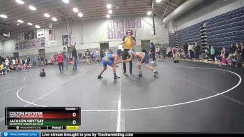 107 lbs Round 1 - Jackson Hrytsay, Lexington Wrestling Club vs Colton Poynter, Eastside Youth Wrestling