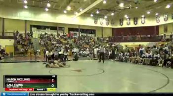 138 lbs Semis & 1st Wb (8 Team) - Mason McClung, Lambert vs Cale Ewing, West Forsyth