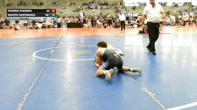 120 lbs Round Of 32 - Daemen Duemmel, Average Joes - HSB vs Dakota Santamaria, 4M Power - HSB
