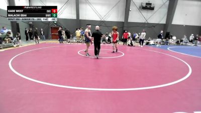 Junior FS - 150 lbs Cons. Semis - Xavier Nguyen, White Center Warriors Wrestling Club vs Thailyn Reynolds, Pioneer Grappling Academy