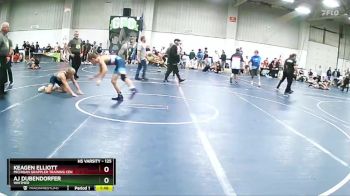 125 lbs Cons. Round 5 - AJ Dubendorfer, Whitmer vs Keagen Elliott, Michigan Grappler Training Cen