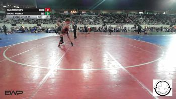 150 lbs Consi Of 32 #1 - Elijah Shupe, Westmoore Wresting vs David Huizar, Enid Junior High