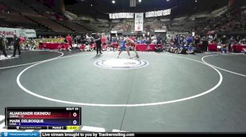 160 lbs Placement Matches (16 Team) - Aliaksandr Kikiniou, SDIKWA vs Mark Delbosque, CVWA