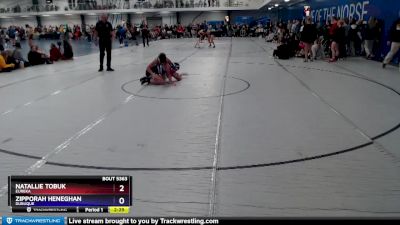 131 lbs 5th Place Match - Zipporah Heneghan, Dubuque vs Natallie Tobuk, Eureka