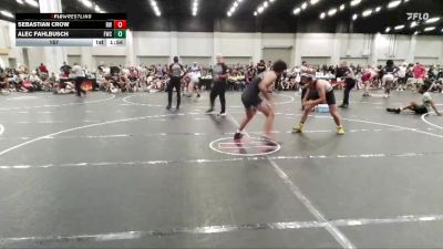 157 lbs Round 3 (4 Team) - Alec Fahlbusch, Fuller Wrestling Center vs Sebastian Crow, Refinery Wrestling