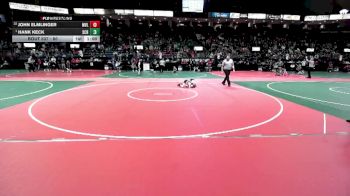 80 lbs Champ. Round 1 - Hank Keck, SCRA vs John Elmlinger, MVL3