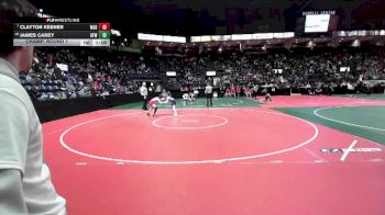 80 lbs Champ. Round 1 - Clayton Keener, WAD1 vs James Carey, OFW1