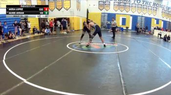 165 lbs Champ. Round 1 - Alvee Ahsan, Viera vs AIZEA LOPEZ, Cypress Creek H S