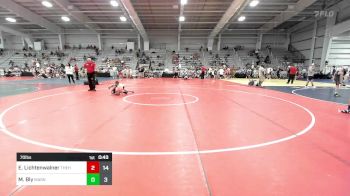 70 lbs Rr Rnd 1 - Evan Lichtenwalner, The Hunt Wrestling Club Black vs Matthew Bly, Mat Assassins Yellow