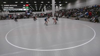 106 lbs Cons. Sub-rd Of 64 - Gabriel Nettleton, Arlington Wrestling Club vs Anand Verma, Built By Brunson Wrestling