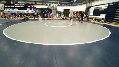115 lbs Round 4 (6 Team) - Andelynn Stephensen, Utah Gold vs Kinzie Williams, Sanderson Wrestling Academy 1