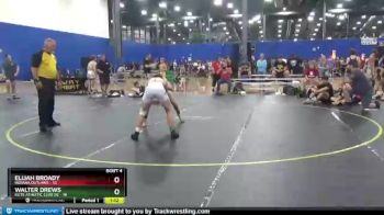 120 lbs Round 2 (4 Team) - Elijah Broady, Indiana Outlaws vs Walter Drews, Elite Athletic Club DZ