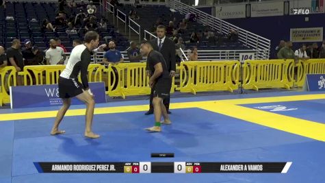 Alexander A Vamos vs Armando Rodriguez Perez Jr. 2025 Pan IBJJF Jiu-Jitsu No-Gi Championship