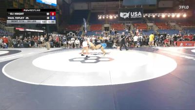 190 lbs Cons. Rd Of 32 - Eli Knight, WV vs Paul Tepley Jr., OH