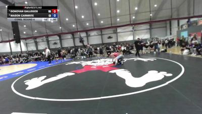Junior Boys FS - 165 lbs Cons. Round 6 - Donovan Gallegos, WA vs Mason Carnrite, CA