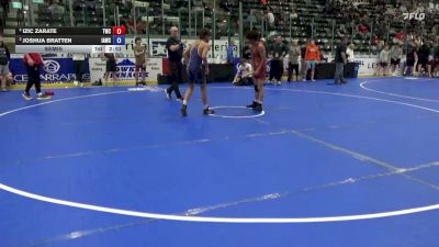 113 lbs Semis - Izic Zarate, TWC vs Joshua Bratten, Immortal Athletics Wrestling Club