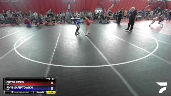 97 lbs Cons. Round 3 - Bryer Caves, WI vs Rhys Safratowich, ND