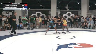 72 kg Cons. Rd Of 32 - David Ogunsanya, Beat The Streets Oak Park vs Marquis Deloach, Tiger Wrestling Club