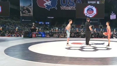 106 lbs Cons. Sub-rd Of 64 - Andrew Valencia, Arizona vs Colton Perry, Oklahoma