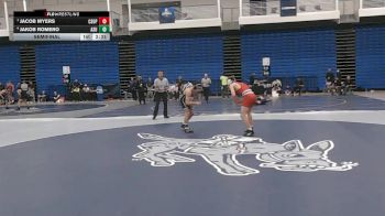 133 lbs Semifinal - Jacob Myers, CSU-Pueblo vs Jakob Romero, Adams State