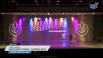 Dance United - Margaret Yoder- Canned Heat [2023 Junior - Solo - Jazz Day 1] 2023 GROOVE Dance Grand Nationals