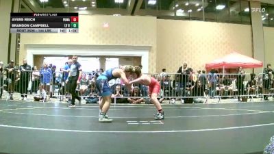 144 lbs Round Of 128 - Ayers Reich, Puma vs Brandon Campbell, Lv Bears