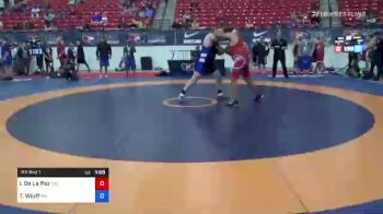 130 lbs Rr Rnd 1 - Israel De La Paz, Texas Style Wrestling Club vs Travis Wiuff, Minnesota