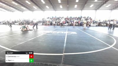 113 lbs 3rd Place - Isac Contreras, Desert Dogs Wrestling vs Josiah Neri, Rio Rancho High School