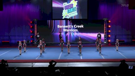 Bennett's Creek Warriors - Rec Cheer [2023 Show Cheer 1 Mitey Mite Medium Day 4] 2023 Pop Warner National Cheer & Dance Championship