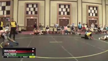 125 lbs Quarterfinals (8 Team) - Sean Murray, Steel Valley Black vs Peter Mikedis, Steel Valley Red