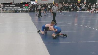 100 lbs Champ. Rd Of 16 - Derek Rogers, Franklin Central vs Johnathan Thompson, Sebolt Wrestling Academy