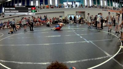 155 lbs Round 4 (6 Team) - Noah Prahl, Buxton vs Owen Thomson, Caveman