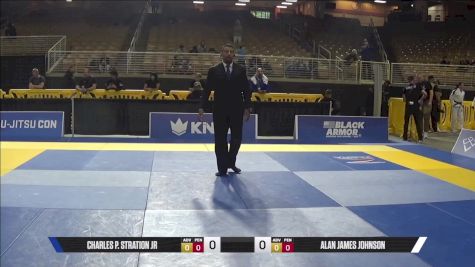 Alan James Johnson vs Charles P. Stration Jr 2025 Pan Jiu Jitsu IBJJF Championship