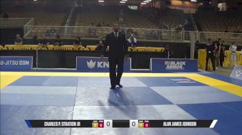 Alan James Johnson vs Charles P. Stration Jr 2025 Pan Jiu Jitsu IBJJF Championship