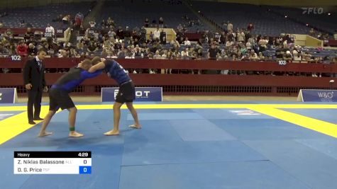 Zachary Niklas Balassone vs Daniel G. Price 2024 Pan IBJJF Jiu-Jitsu No-Gi Championship