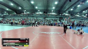 115 lbs Quarterfinal - Zayden Isringhausen, Terminator Wrestling Academy-AAA  vs Chance Harrell, Eierman Elite Wrestling Club-AA