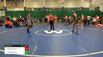 170 lbs Consolation - Hunter Rasmussen, Fairfield Warde vs Joseph Velazquez, Middletown