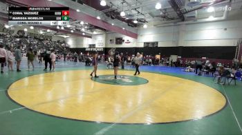 110 lbs Cons. Round 4 - Marissa Morelos, Downey vs Coral Vazquez, Norwalk