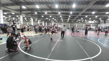 80 lbs Quarterfinal - Aubrey Parker, Way Out West vs Sofia Munoz, California Grapplers