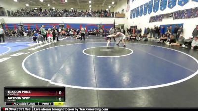138 lbs Champ. Round 1 - Traidon Price, Pocatello vs Jackson Spry, Kellogg