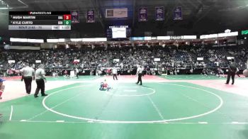 75 lbs 1st Place Match - Kyle Curto, DONA vs Hugh Martin, Unattached