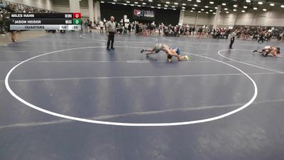 175 lbs Quarters - Miles Hahn, Berge Elite Wrestling Academy vs Jason Heiser, Wisconsin