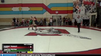 235 lbs Cons. Round 2 - Audrey Teasley, Central vs Tabitha Pelton, Kelly Walsh