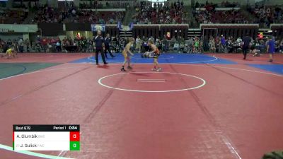 70 lbs Cons. Round 2 - Jayce Gulick, Fairfield Wrestling Club vs Abraham Glumbik, Billings Wrestling Club