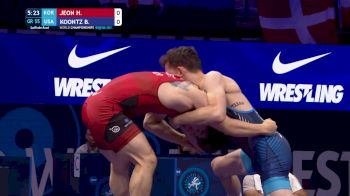 55 kg Qualif. - Hyeokjin Jeon, Korea vs Brady Andrew Koontz, United States