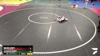 55 lbs Cons. Round 2 - Maximus Geiser, NYM (New York Mills) vs Kelten Steen, Red Rock Central