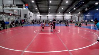 145 lbs Final - Charlize Schlam, Elite Aqua - HSG vs Michelle Gavilanes, Elite Coral - HSG