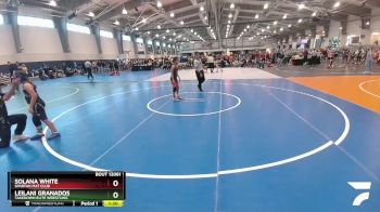 92 lbs Round 2 - Solana White, Spartan Mat Club vs Leilani Granados, Takedown Elite Wrestling