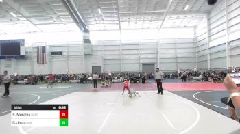 62 lbs Quarterfinal - Stetson Morales, BlackCat WC vs Giovanni Jinzo, Dog Pound WC