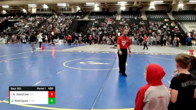 110 lbs Semifinal - Aiden Hanshaw, Beatrice Wrestling Club vs Jaden Rodriguez, Cozad Youth Wrestling Club